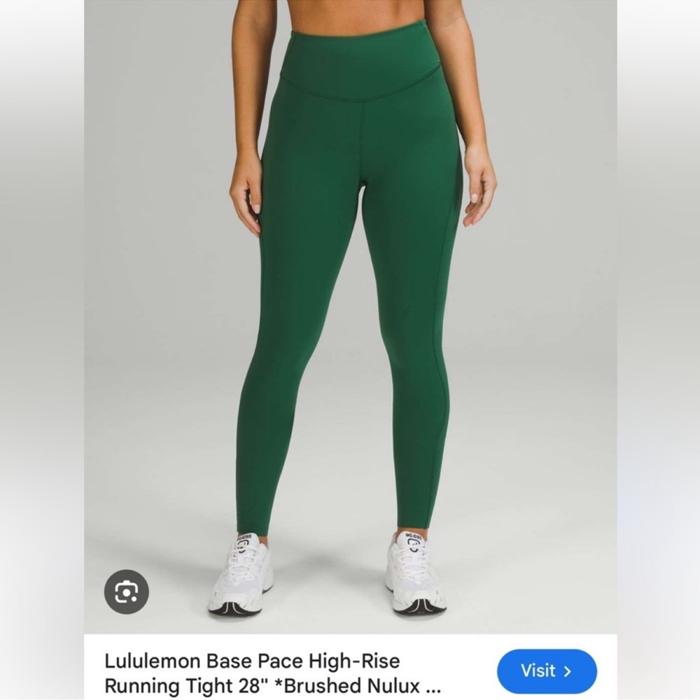 Lululemon Base Pace Brushed Leggings